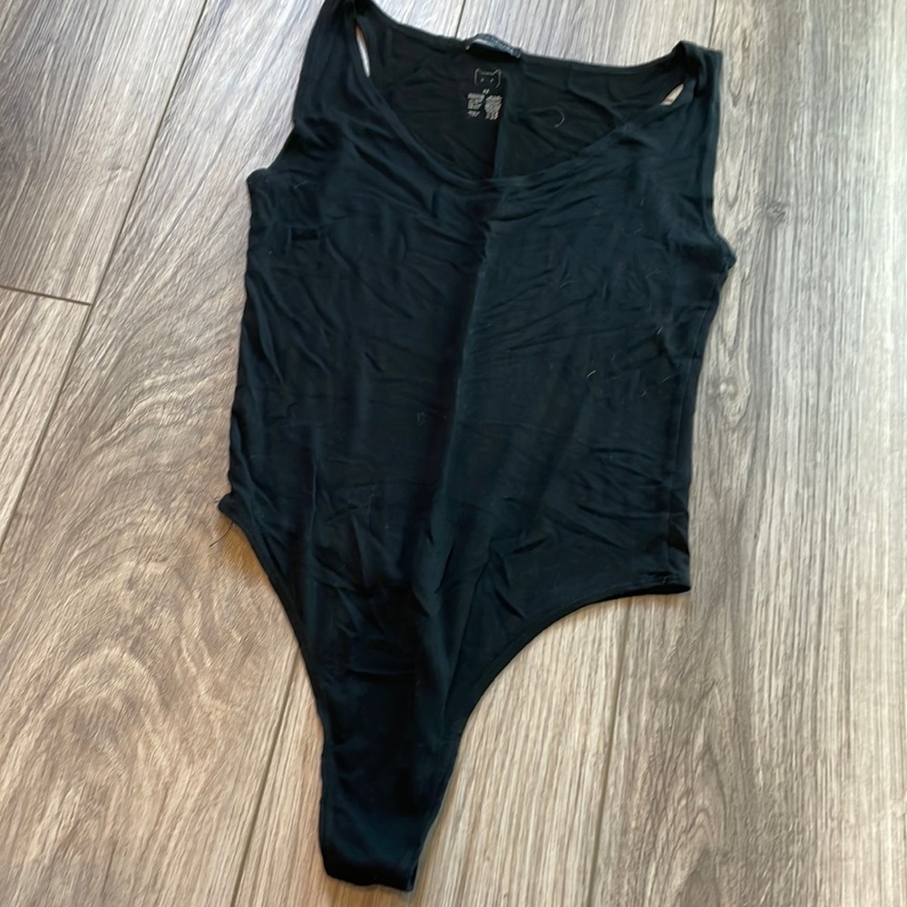 Olympia Theodora scoop neck bodysuit